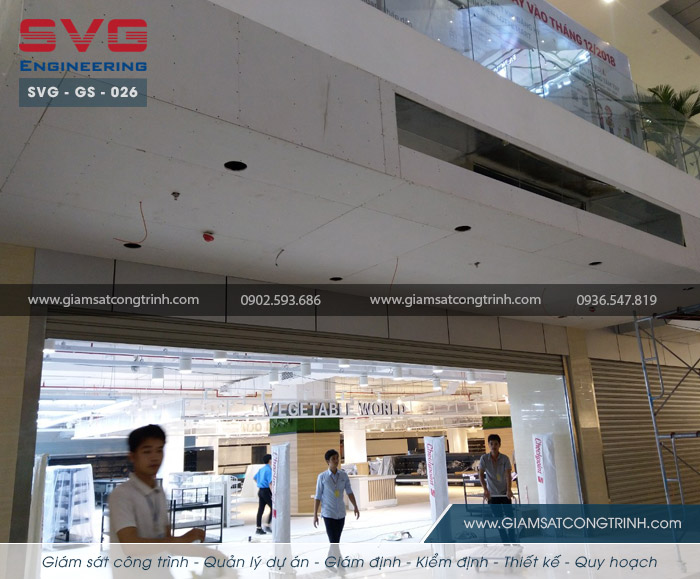 Giám sát thi công công trình nội thất siêu thị Lotte Mart Cầu Giấy Hà Nội - SVG 026 Giam sat thi cong cong trinh noi that sieu thi Lotte Mart Cau Giay Ha Noi