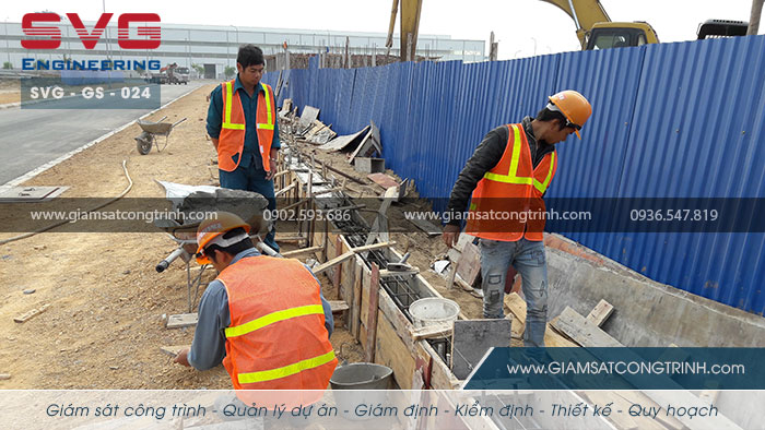 Giam sat thi cong xay dung cong trinh nha may khu cong nghiep Dinh Vu Hai Phong
